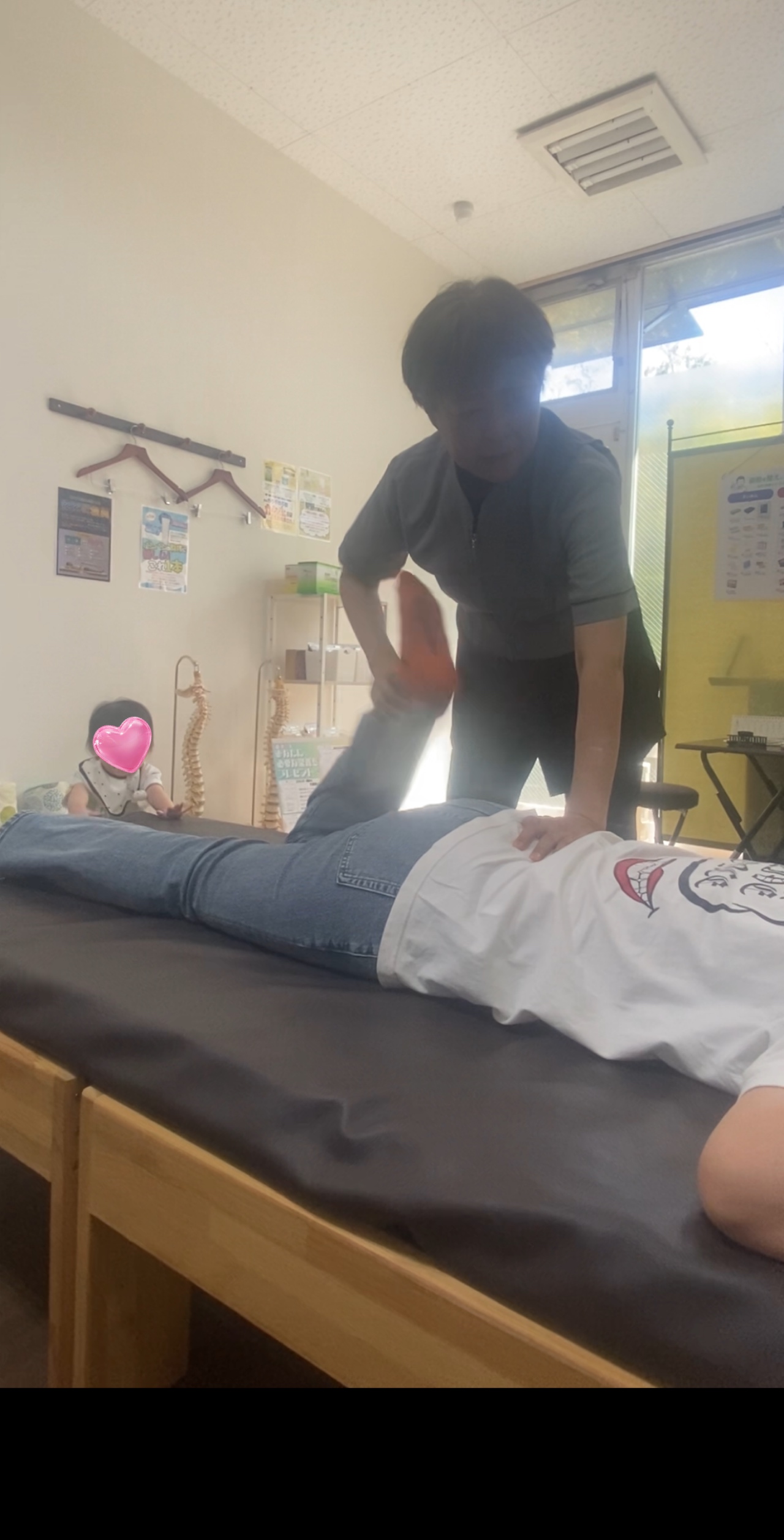 骨盤から全身を整えるカイロプラクティックの写真